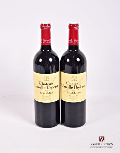 2 Bottles Château LÉOVILLE POYFERRÉ St Julien...
