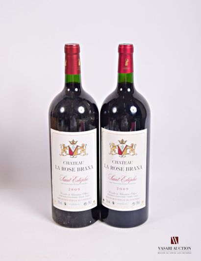 2 Magnums	Château LA ROSE BRANA	St Estèphe...