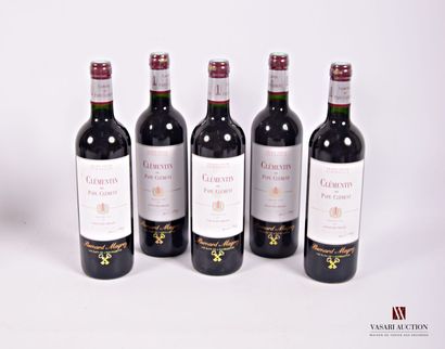 5 Bouteilles	CLÉMENTIN de PAPE CLÉMENT	Pessac...