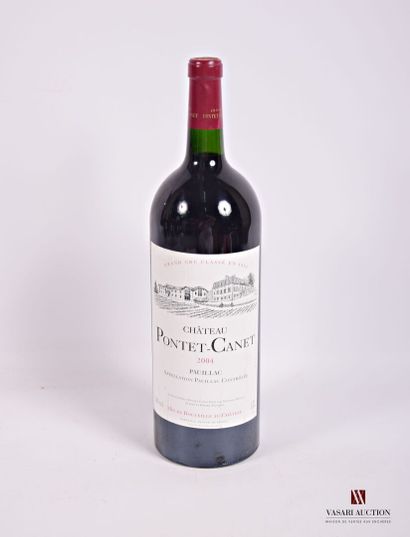 1 Magnum	Château PONTET CANET	Pauillac GCC	2004

	Et....