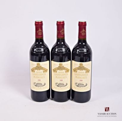 3 Bottles Château LABÉGORCE Margaux 1996

	And....