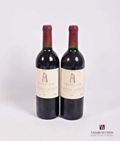 2 Bouteilles	Château LATOUR	Pauillac 1er...