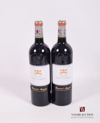 2 Bouteilles	Château PAPE CLÉMENT	Graves...