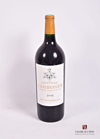 1 Magnum	Château L'ARROSÉE	St Emilion GCC	2009

	Et....