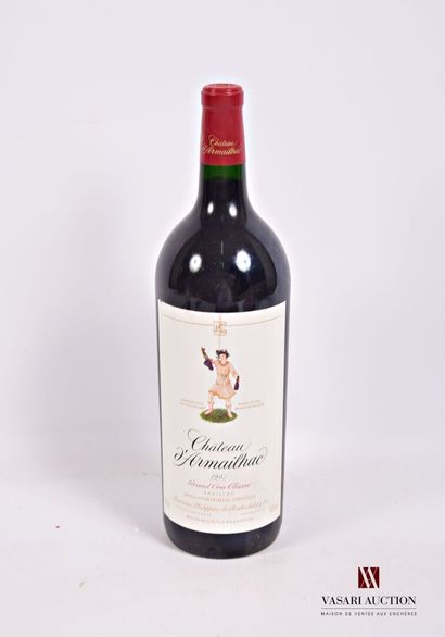 1 Magnum	Château d'ARMAILHAC	Pauillac GCC	1997

	Et....