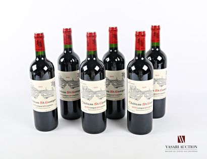 6 bottles Château SAINT GEORGES St Georges...