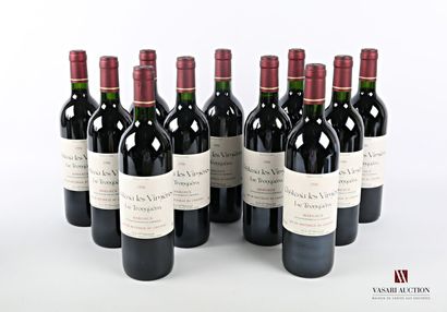 11 bottles Château LES VIMIÈRES Le Tronquéra...