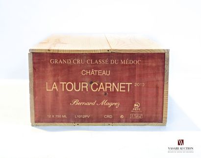 12 bouteilles	Château LA TOUR CARNET	Haut...