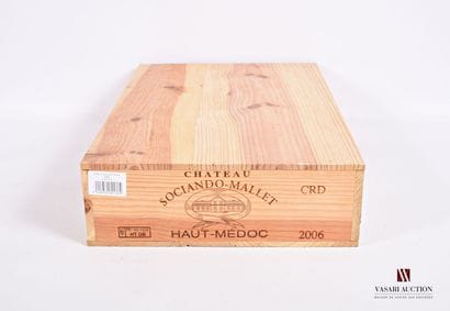 6 Bouteilles	Château SOCIANDO MALLET	Haut...