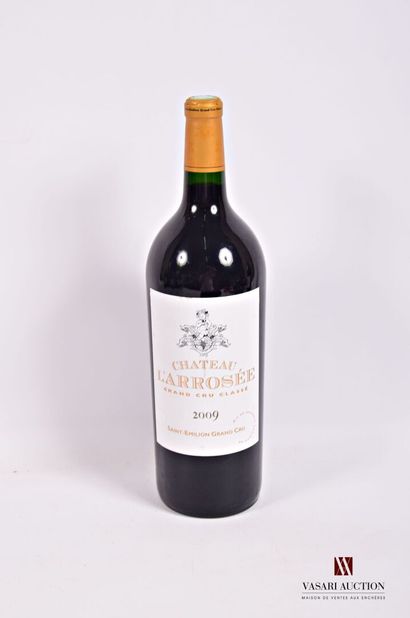1 Magnum	Château L'ARROSÉE	St Emilion GCC	2009

	Et....