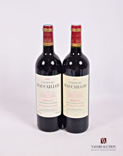 2 Bouteilles	Château MAUCAILLOU	Moulis	

	1...