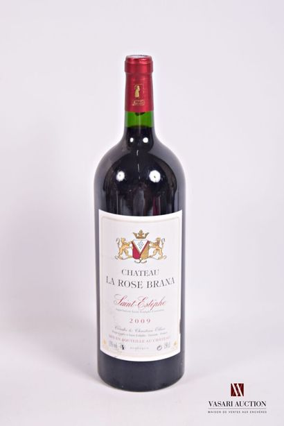 1 Magnum	Château LA ROSE BRANA	St Estèphe	2009

	Et....