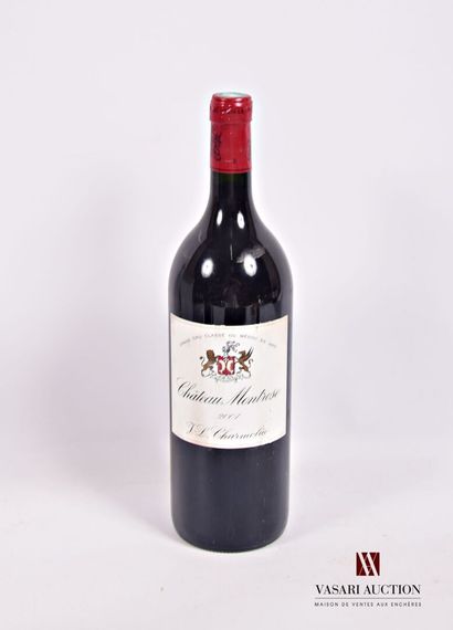 1 Magnum	Château MONTROSE	St Estèphe GCC	2001

	Et....