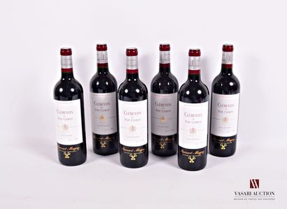 6 Bouteilles	CLÉMENTIN de PAPE CLÉMENT	Pessac...