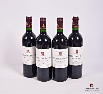 4 Bouteilles	L'ABEILLE DE FIEUZAL	Graves	1999

	Et.:...