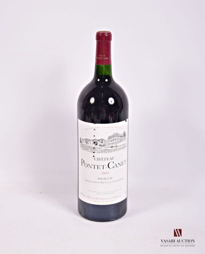1 Magnum	Château PONTET CANET	Pauillac GCC	2004

	Et....