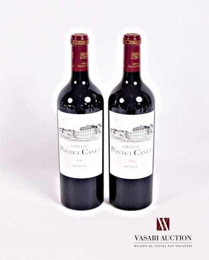 2 Bouteilles	Château PONTET CANET	Pauillac...