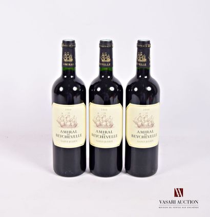 3 Bouteilles	AMIRAL DE BEYCHEVELLE	St Julien	2008

	Présentation...
