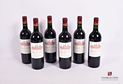 6 Bottles LES PAGODES DE COS St Estèphe 1998

	And....