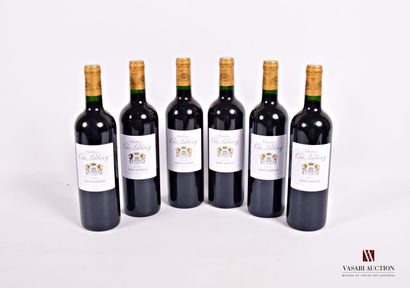 6 Bottles Château COS LABORY St Estèphe GCC...