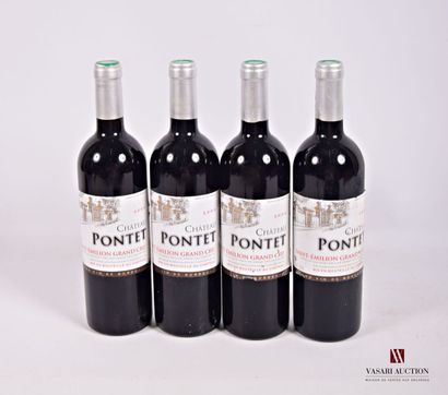 4 Bottles Château PONTET St Emilion GC 2000

	Barely...