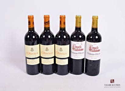 5 Bottles Château OLIVIER Graves GCC

	2...