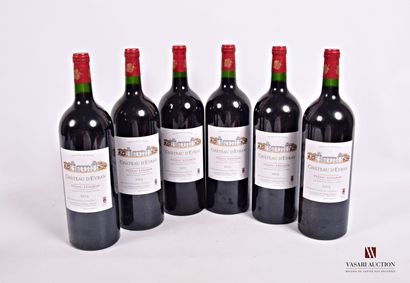 6 Magnums	Château d'EYRAN	Pessac Léognan	2013

	Présentation...