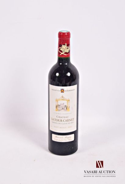 1 Bottle Château LA TOUR CARNET Haut Médoc...