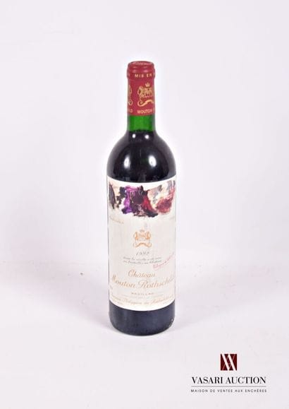 1 Bouteille	Château MOUTON ROTHSCHILD	Pauillac...