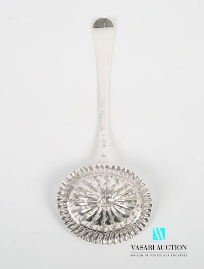 Silver sprinkling spoon (1819-1838), the...
