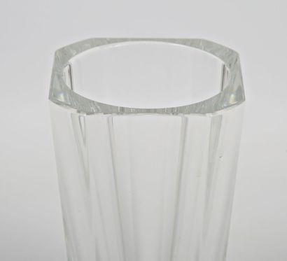 BACCARAT
Vase in crystal of truncated cone...