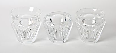 BACCARAT
Lot including a crystal coffee cup...