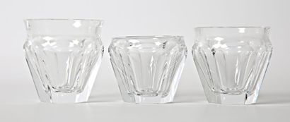 BACCARAT
Lot including a crystal coffee cup...