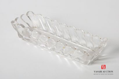 BACCARAT
Lot including two elements of table...