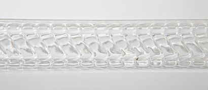 BACCARAT
Table top in molded crystal pressed...