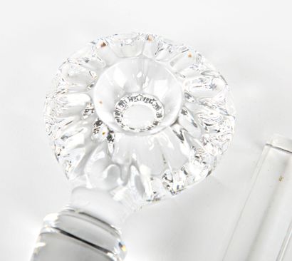 BACCARAT
Twelve crystal knife holders of...