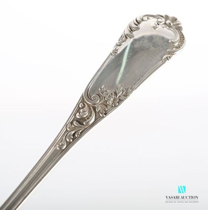 Silver household set of 124 pieces, the handle...