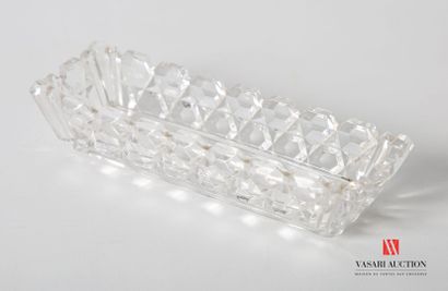 BACCARAT
Lot including two elements of table...