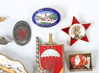 Insigne de béret des Troupes de marine, insigne...