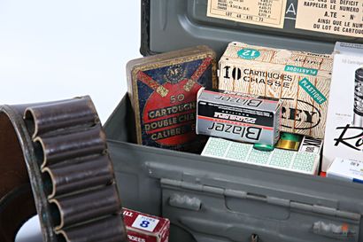 Munitions de catégorie C : environ 210 cartouches...
