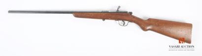 Carabine de chasse à verrou mono coup calibre...
