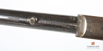 Fusil de chasse mono canon pliant, canon...