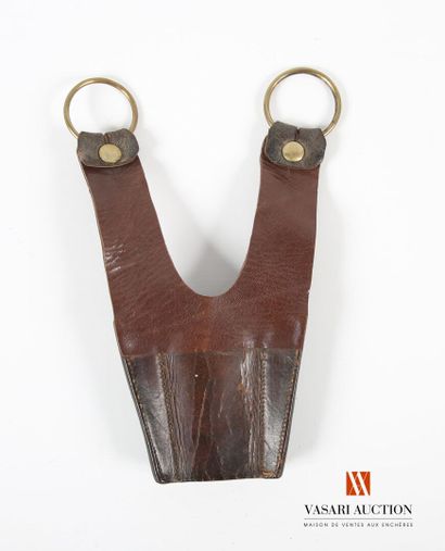 Porte-épée de glaive type 1816 ou 1831, cuir...