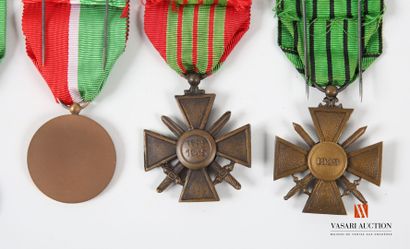 Médaille militaire, Croix de guerre 1939...