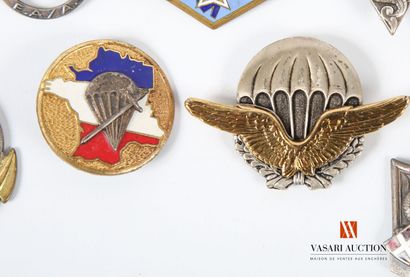Insigne militaires : 1er RIMa, insigne de...