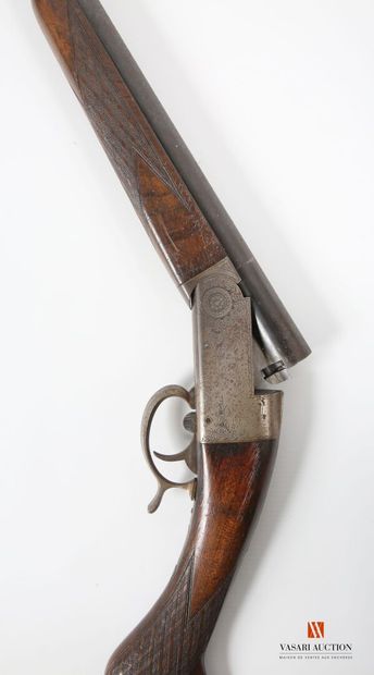 Fusil de chasse mono canon pliant, canon...