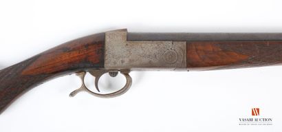 Fusil de chasse mono canon pliant, canon...