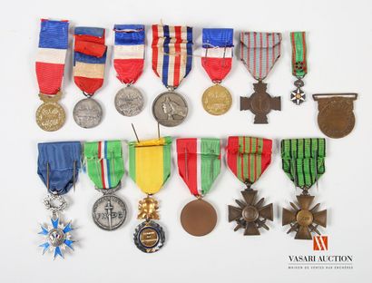 Médaille militaire, Croix de guerre 1939...