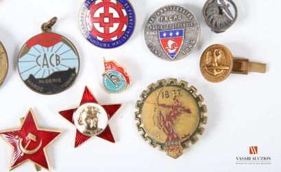 Insigne de béret des Troupes de marine, insigne...