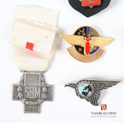 Insigne militaires : médaille SBM, ENTSOA,...
